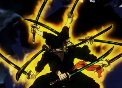 ワンピース Ver.鬼殺隊 九刀流 